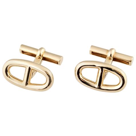 men hermes cuff|Hermes cufflinks gold and enamel.